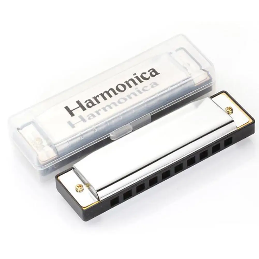 Eastar капитан Губная гармошка для блюза 10 отверстий C Key Harmonica музыкальный