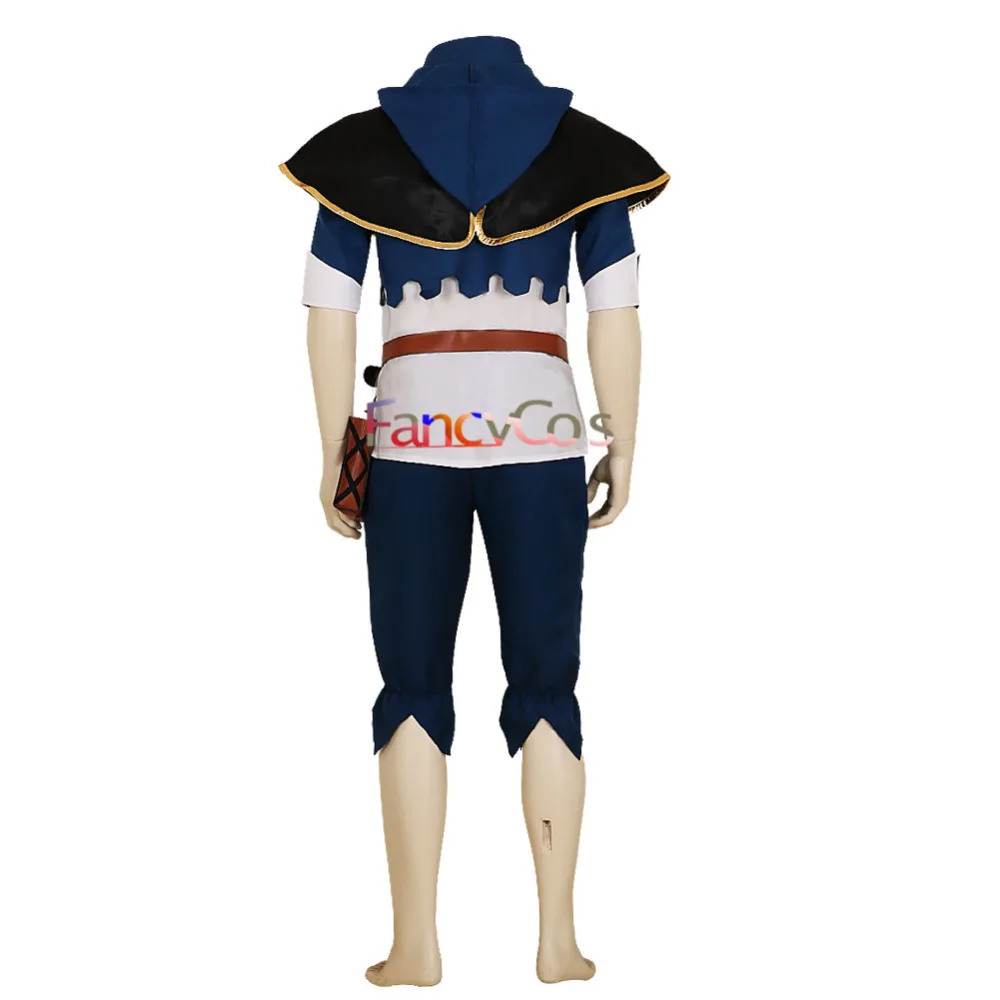 Накидка Аста с черным клевером костюм Yuno Finral Roulacase плащ Униформа Хэллоуин Косплей