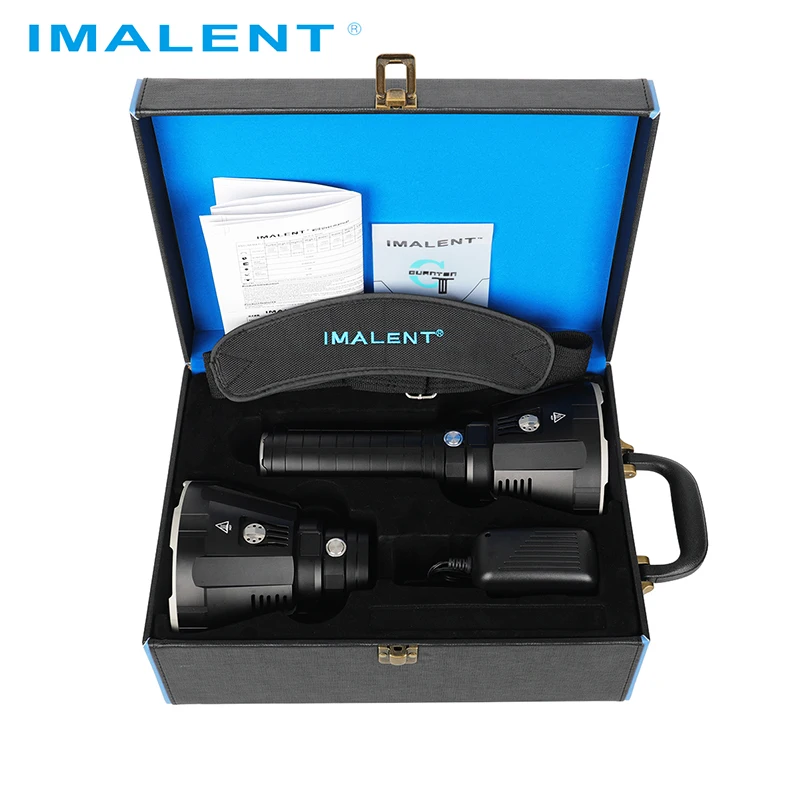 IMALENT MS18 светодиодный светильник вспышка + R90TS набор головок CREE XHP35 HI / XHP70.2 100000 лм