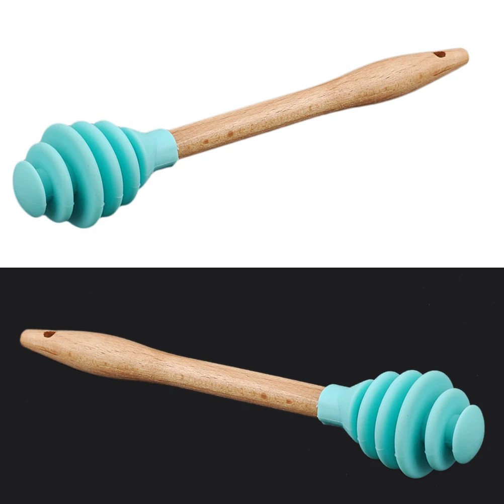 1 шт. силиконовые палочки для медового стакана длинные деревянные кусачки