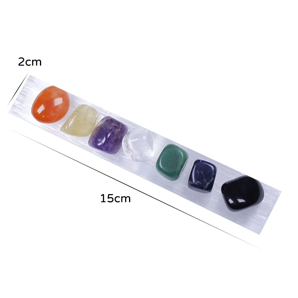 

Seven Chakra Stone Yoga Chakra Irregular Reiki Healing Crystals Stone Polished Individual Stones Comfortable