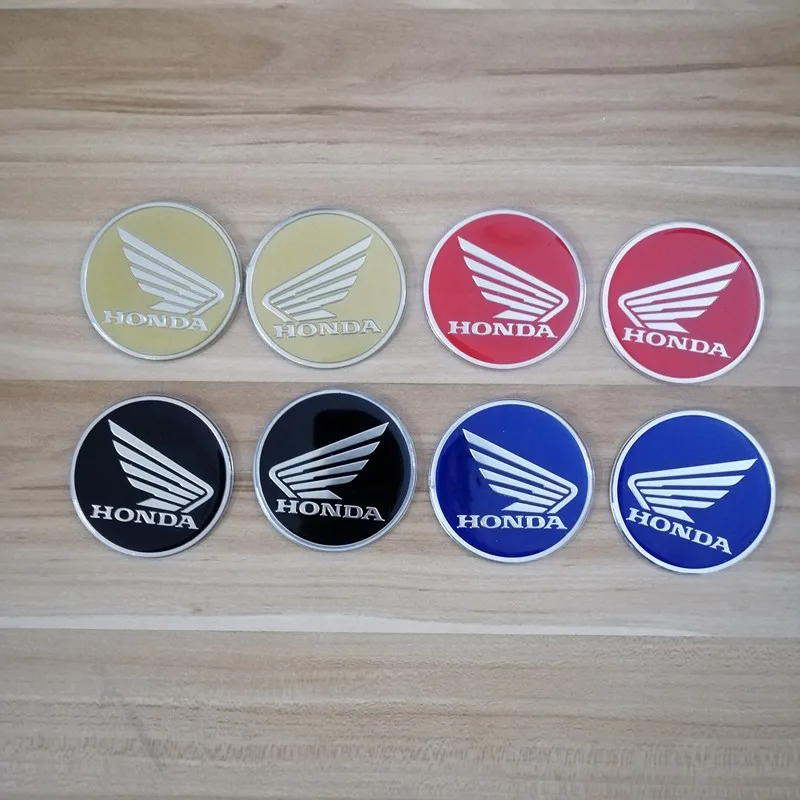 Мотоциклетные 3d наклейки с круглым логотипом обтекатели водонепроницаемые для