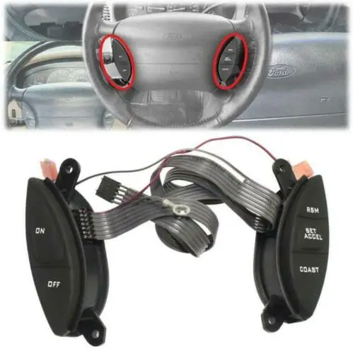 Переключатель круиз-контроля на руль для 1998-2003 Ford Ranger F87A9D809BA F87Z9C888BB | Автомобили и