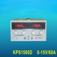 new kps1550d high precision adjustable led dual display switching dc power supply 220v eu 15v50a