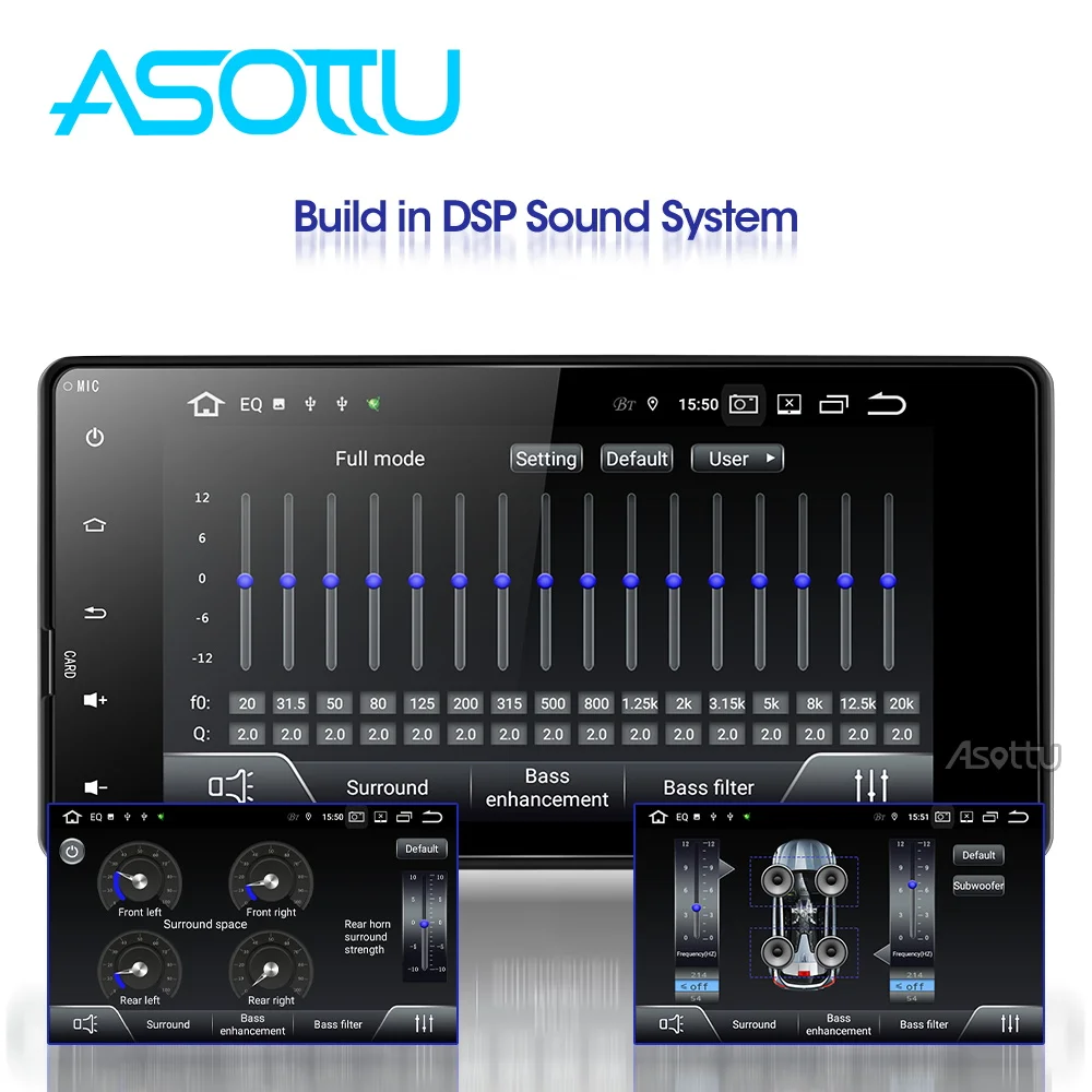 Asottu MI302 Android 9,0 2 г+ 32 г px30 автомобильный dvd Радио Видео gps навигация для Mitsubishi outlander lancer asx 2012 2013