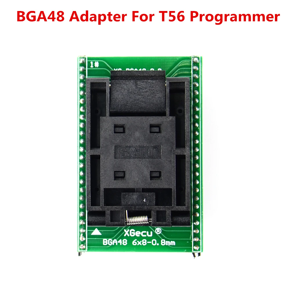 

Original Upmely BGA48 Adapter for T56 Nand Programmer Compiler Socket Programming Calculator Chip Programmable Base Best Quality