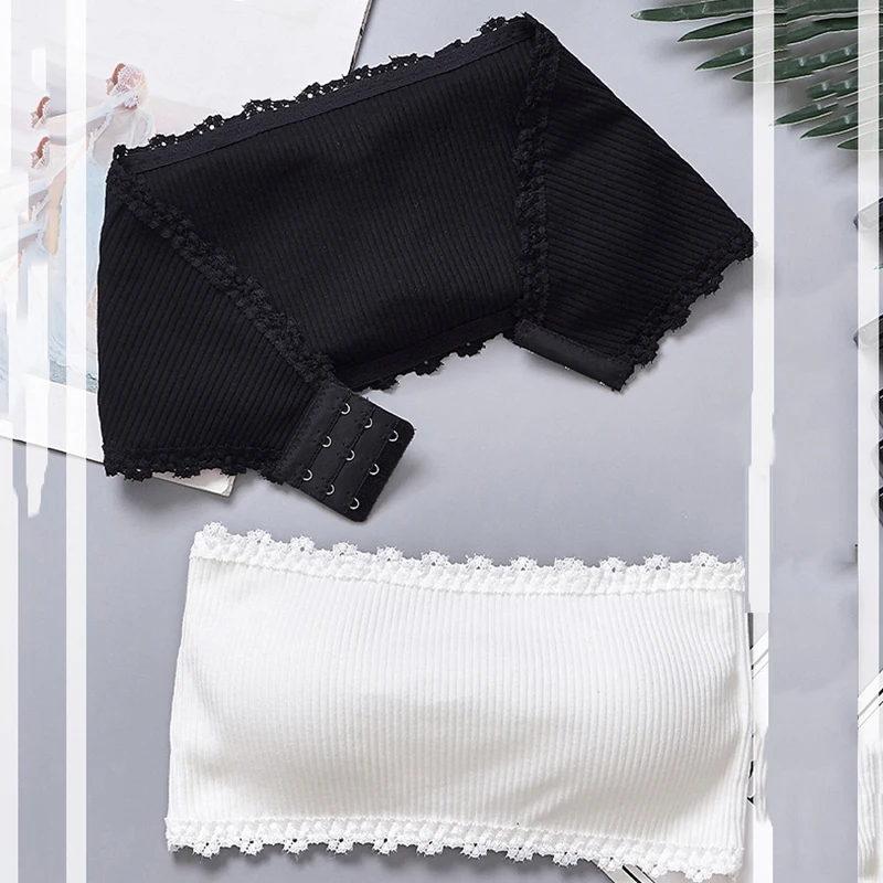 Женский эластичный Топ бандо с запахом без бретелек сексуальный