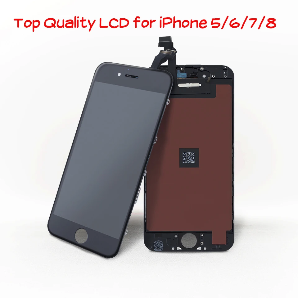 ЖК дисплей IPS для iPhone 5 5S X XR XS сенсорный экран с дигитайзером в сборе Замена 6S 7 8