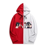 japanese anime hoodies unisex harajuku men hoodie print men sweatshirts hoodies patchwork thin clothing streetwear hooded