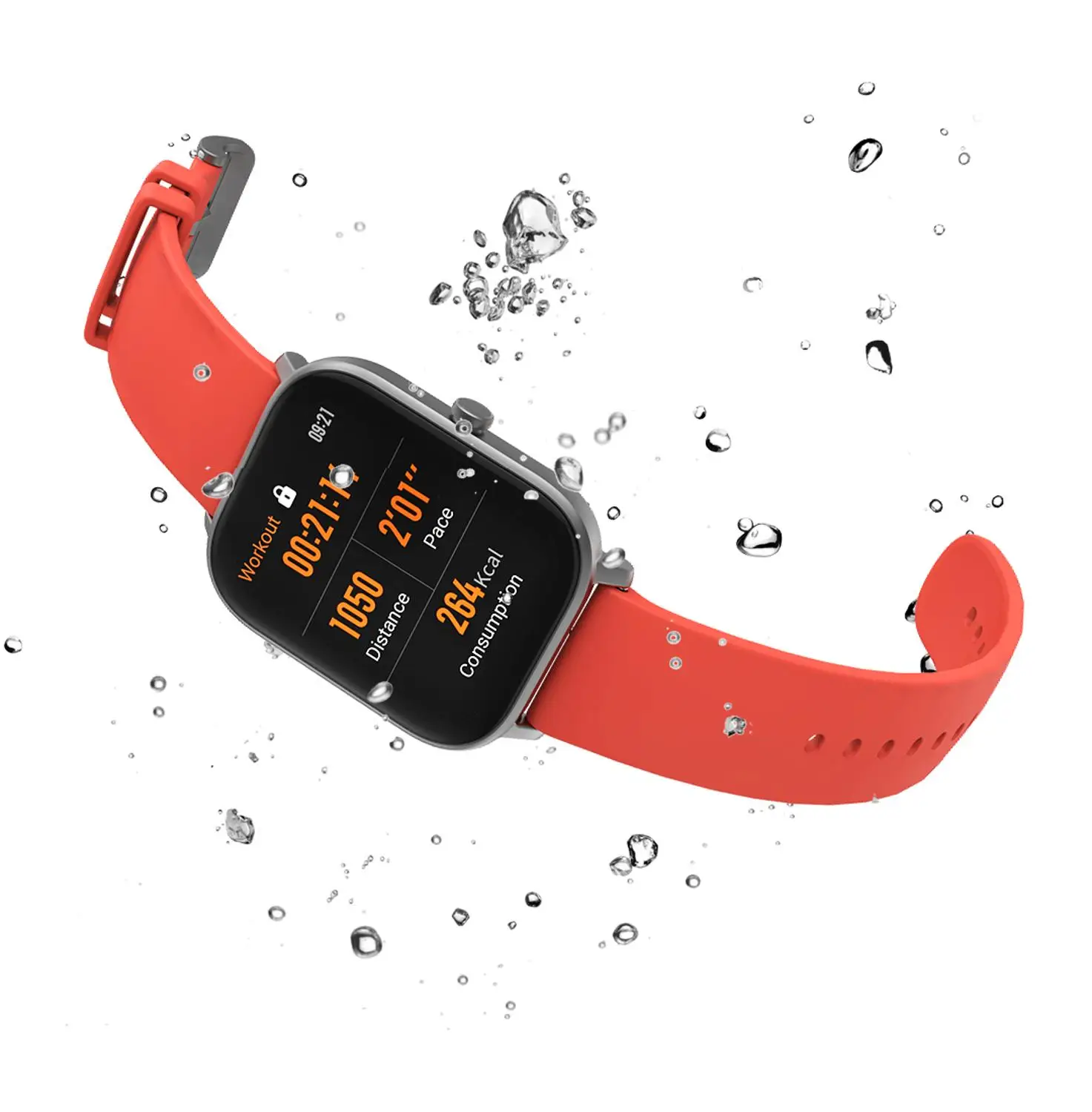 Сменный силиконовый ремешок и защитный жесткий чехол для HUAMI AMAZFIT GTS Smart Sports Watch |