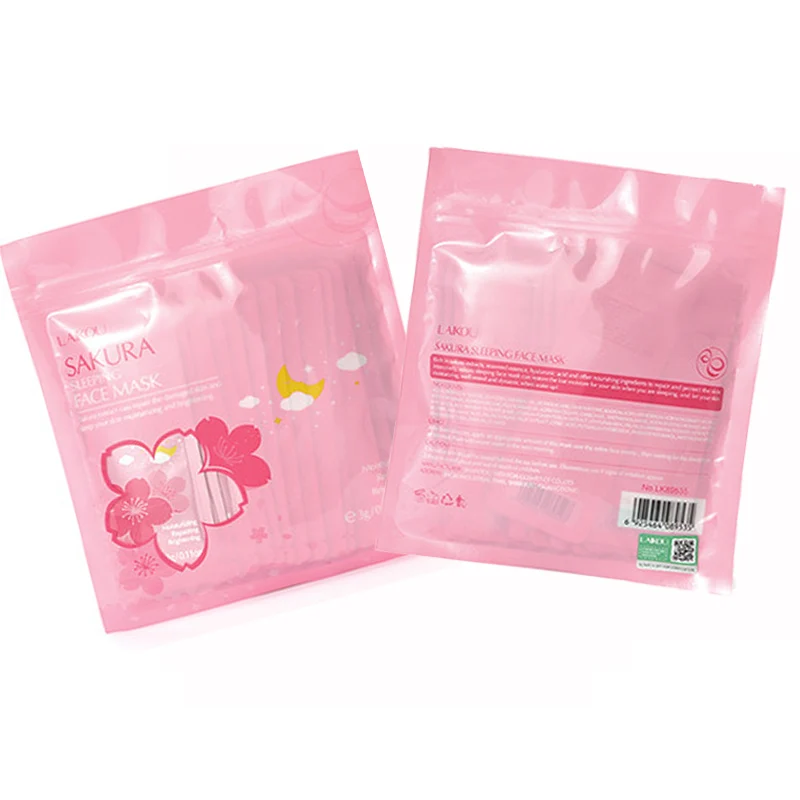 

Moisturizing Sleeping Facial Mask Fresh Anti-Acne Sakura Essence Oil Control Hydrating Sheet Skin Care