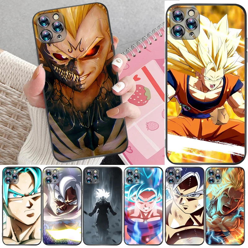 

Anime Super Warrior Figure Dragon Color Painting Phone Case For iPhone 6 6S Plus 7 8 Funda Back Cover Cases Coque Carcasa