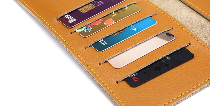 Leather Travel Wallet New Simple Ladies Fashion Multifunction Long Clutch | Багаж и сумки