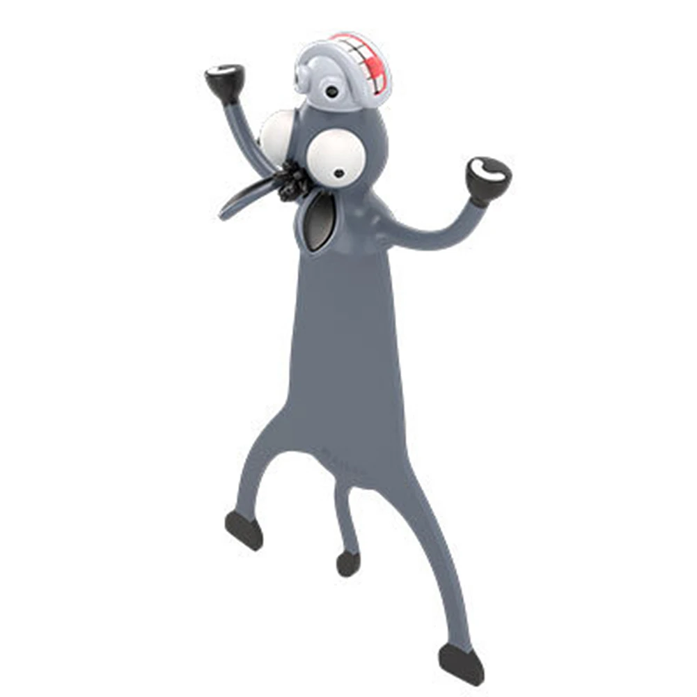 3D Мультяшные закладки в виде животных Забавный маркер школьные канцелярские