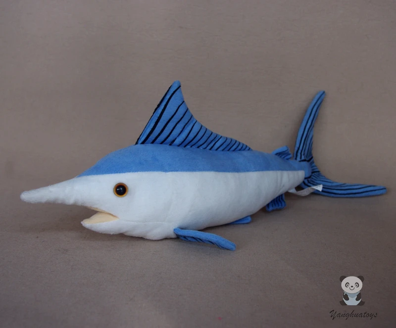 Милая плюшевая игрушка рыба меч кукла реальная жизнь морские животные куклы