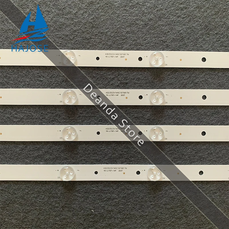 Новый 20 шт. 9 светодиодный Светодиодный подсветка полосы для 40PFK4509 40pft5300 40pff5655 LB F3528