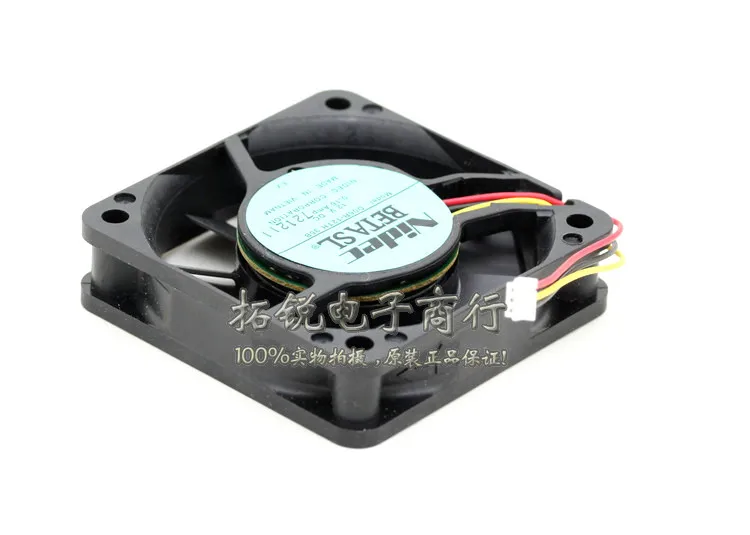 

Original Nidec D06R-12TH 35B 6015 12V 0.16a Double Ball Durable Cooling Fan 6cm