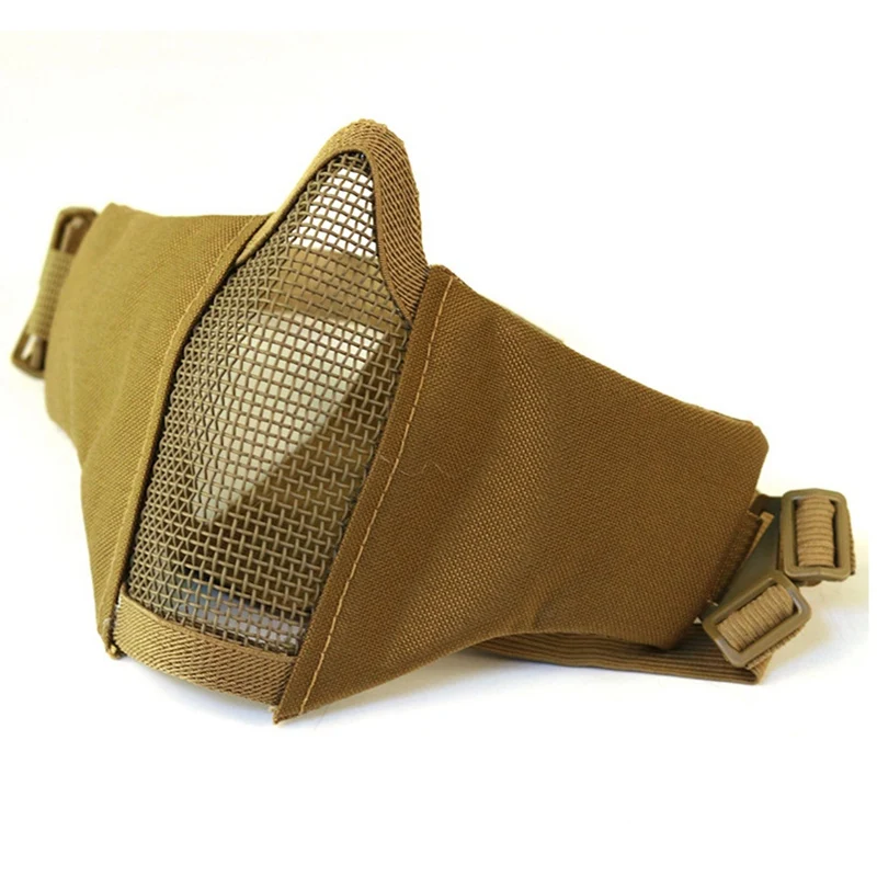 Тактическая Сетчатая Маска страйкбола маска для стрельбы из игры камуфляжная