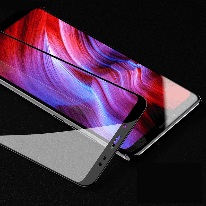 5D Tempered Glass for Xiaomi Redmi Note 5 Pro 9H Full Cover Screen Protector Plus Protective Film | Мобильные телефоны и