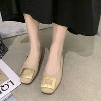 women slip on flat casual shoes designers lazy ladies flats shoes woman fashion work flat shoes all march large size 35 40