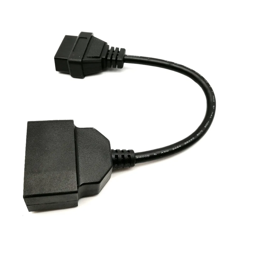 22pin к 16pin OBD1 для OBD2 Соединительный кабель адаптер OBD кабель для Тойота