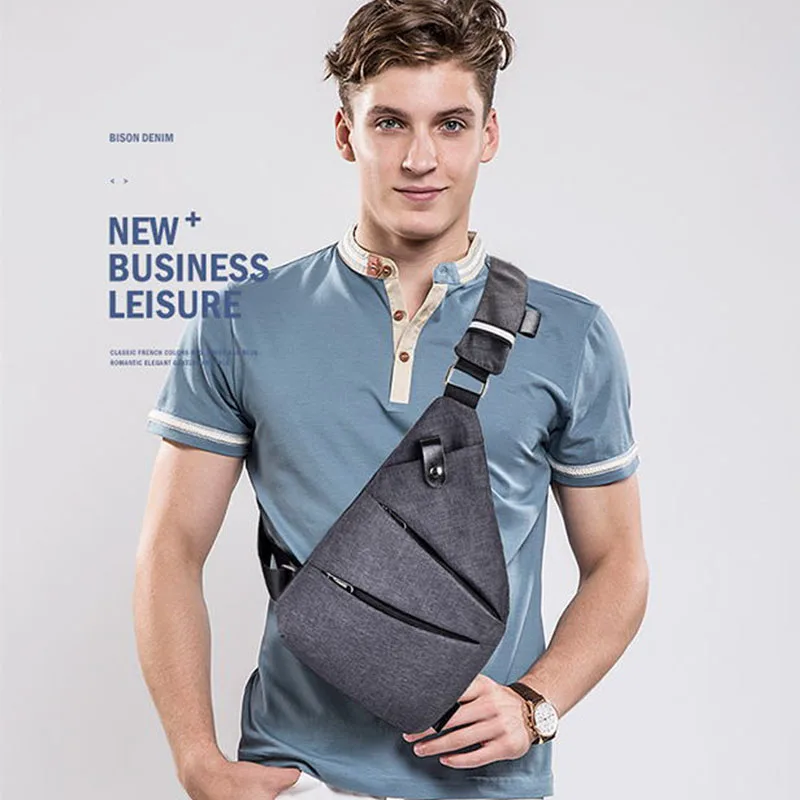 Men's bags Travel Business Fino Bag chest bag men Sport Single bags mens shoulder bags cross body pack Bag for man