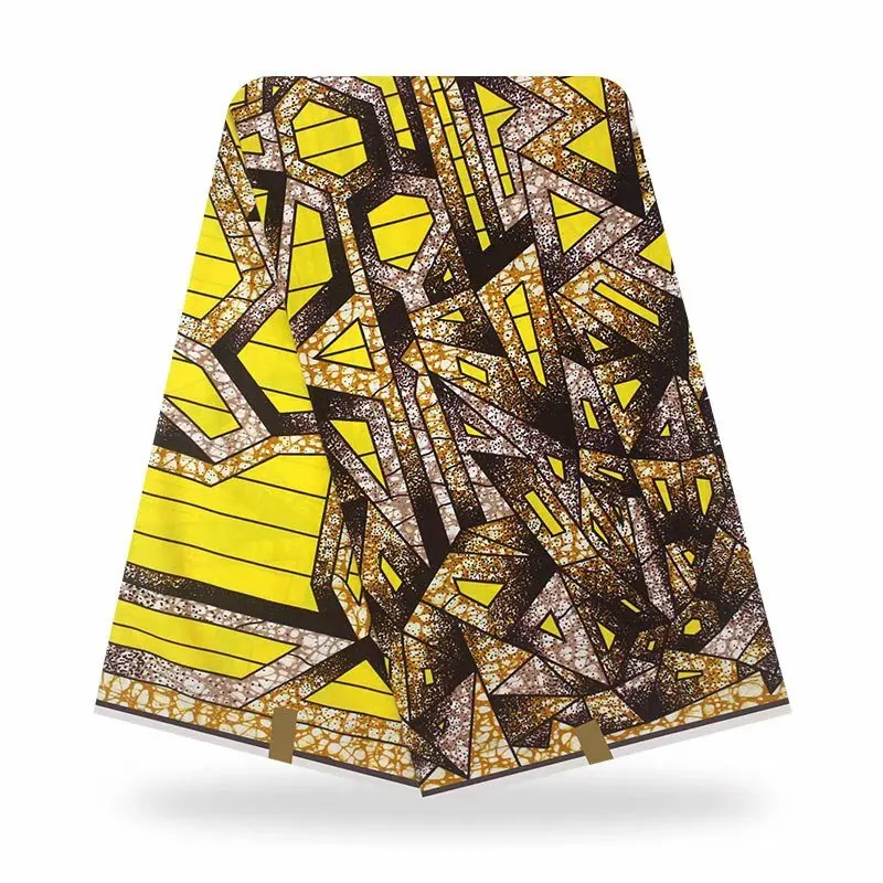 Африканский 100% хлопок Анкара воск ткань настоящий красный Цвет Нигерийский pagne