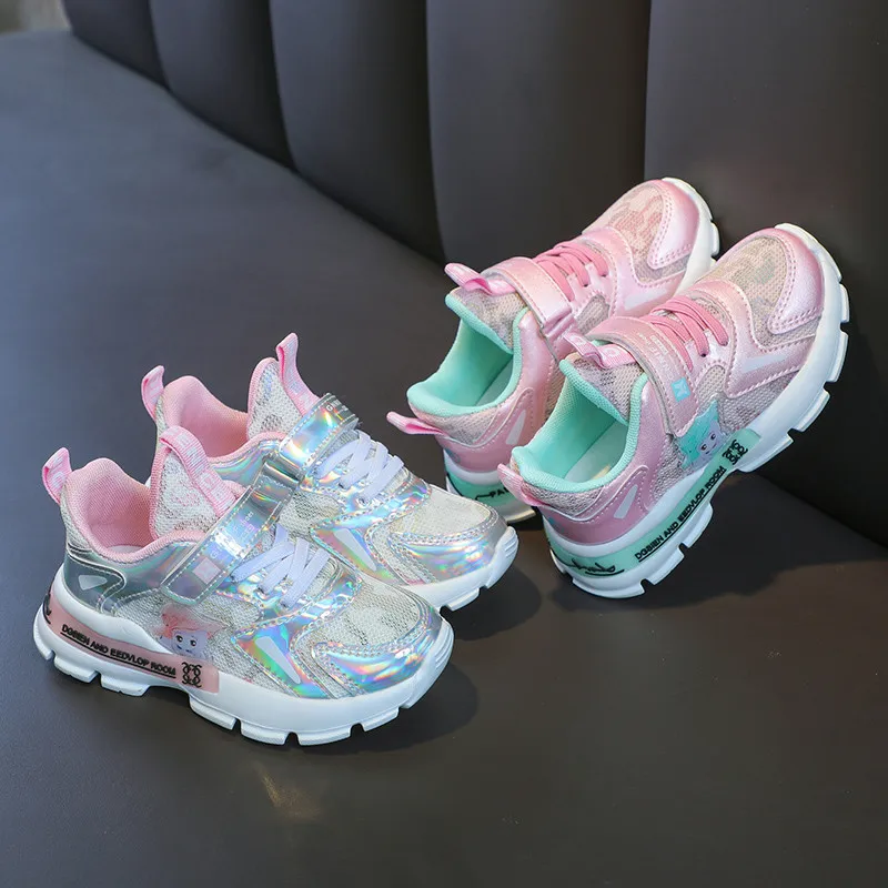 

New 2021 Spring Children Shoes Comfortable Kids Shoes For Girl Fashion Running Sneakers Kids Shoes Girls Chaussure Enfant 188