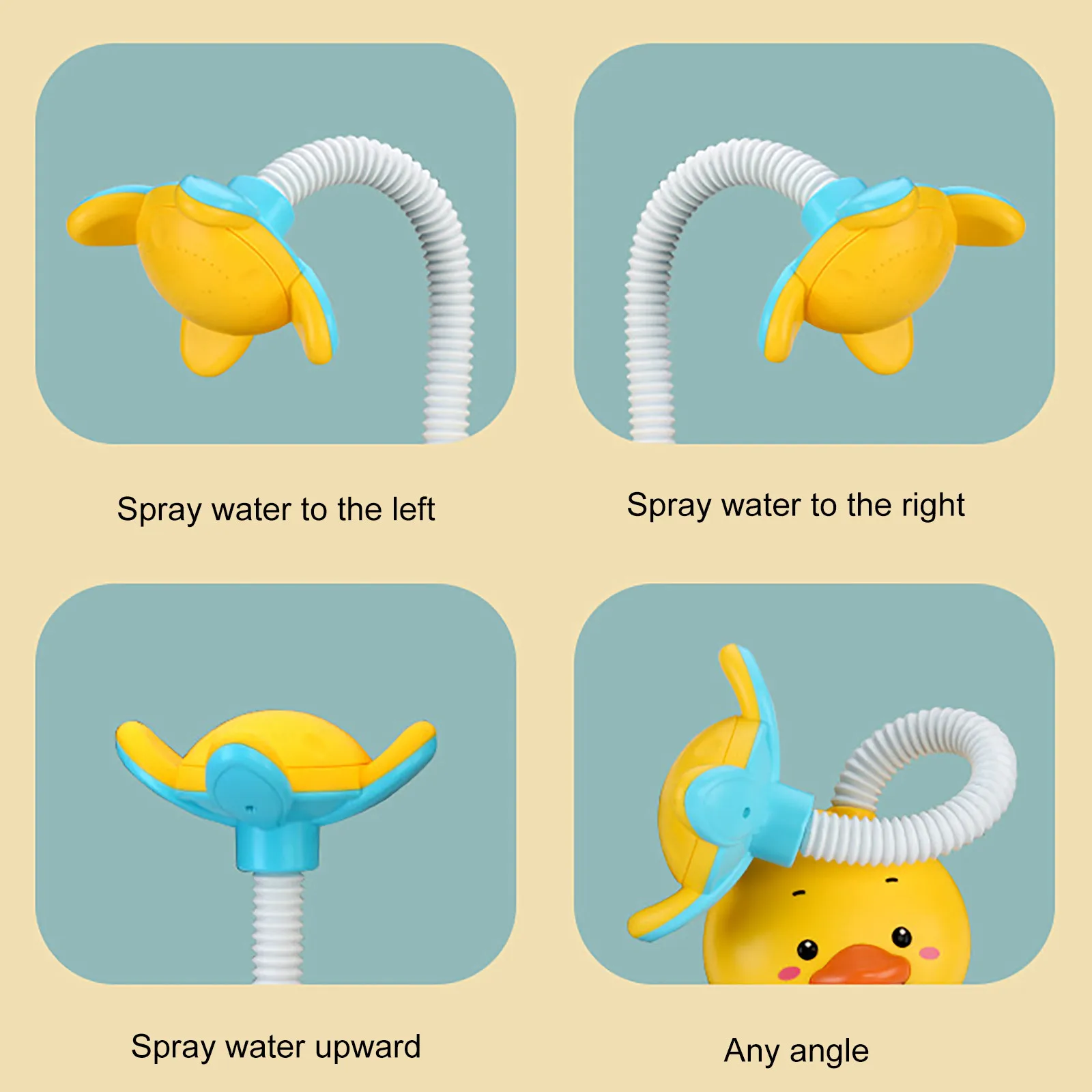 

Baby Duckling Baby Bathing Artifact Toy Children Playing In Water Electric Duckling Girl Boy Baby Spray Shower
