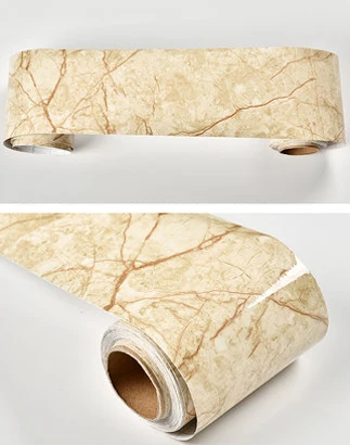 Marble BNG DIY Съемный самоклеющийся линии талии обои водонепроницаемые декоративные стены границы гостиной пол коридора постер с плинтусом - Цвет: Marble BNG