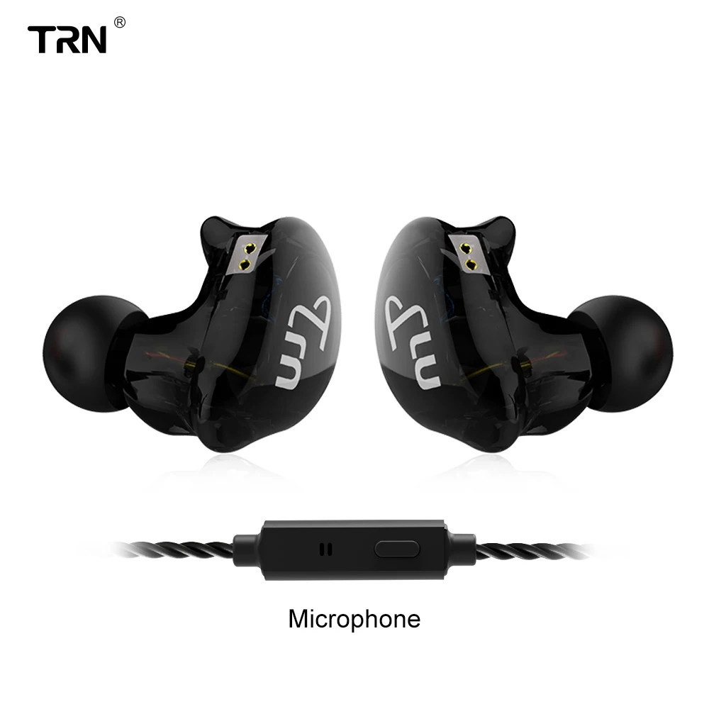 Новинка проводные наушники TRN V10 3 5 мм 2DD с 2BA гибридные вкладыши Hi Fi DJ монитор