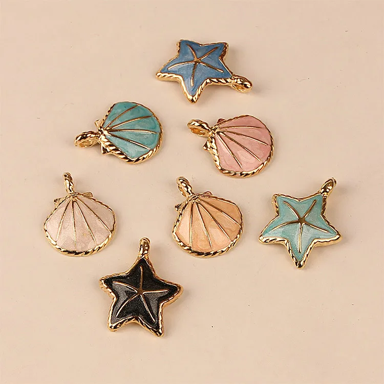 Ювелирные аксессуары сделай сам подвеска из сплава браслет материал раковина