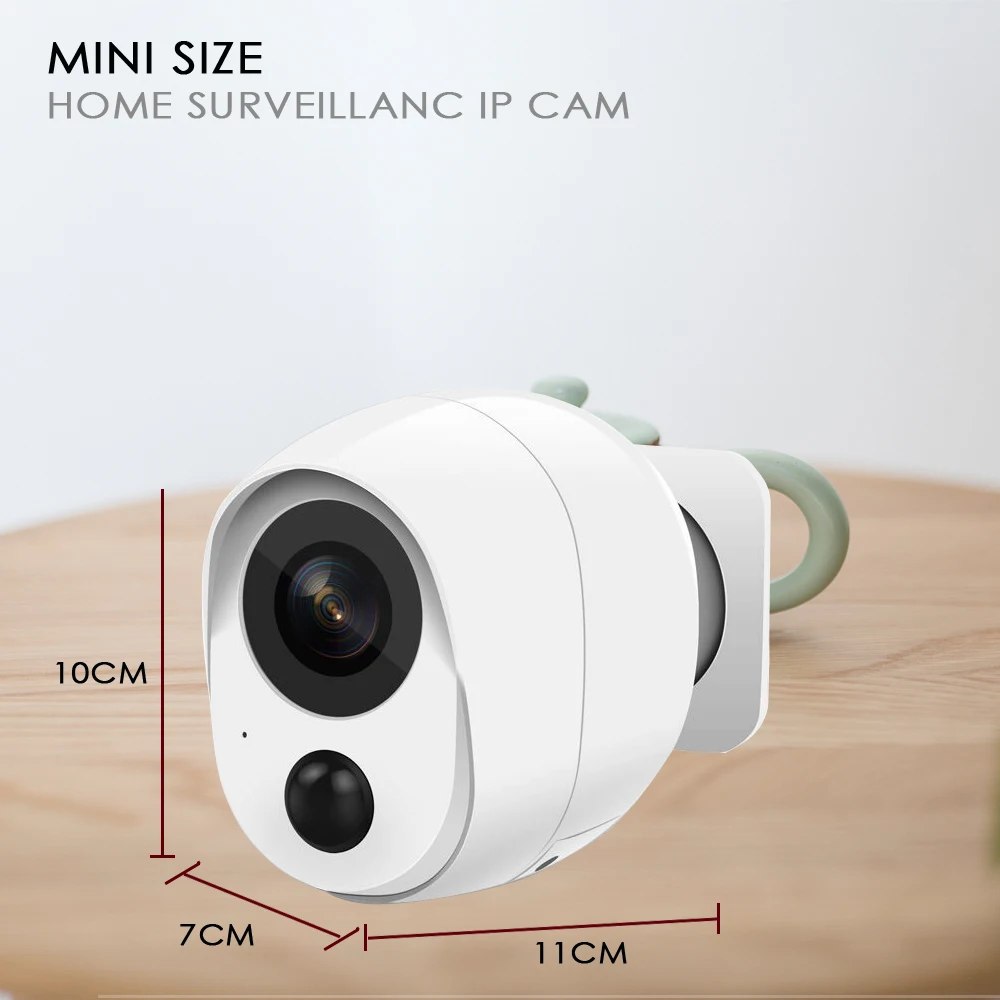 IP камера с разрешением 1080p 2mp беспроводная охранная IP-камера, поддержка карты SD, WiFi, мегапиксельная, наружная, водонепроницаемая, инфракрасная подсветка, HD ONVIF CCTV домашняя камера