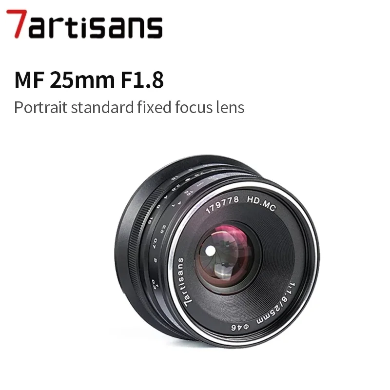 

Объектив 7artisans с фиксированным фокусом для Sony E/Fuji FX/Canon