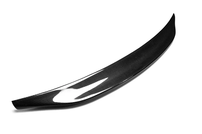 Задний спойлер из углеродного волокна типа 2 с глянцевой отделкой крыло