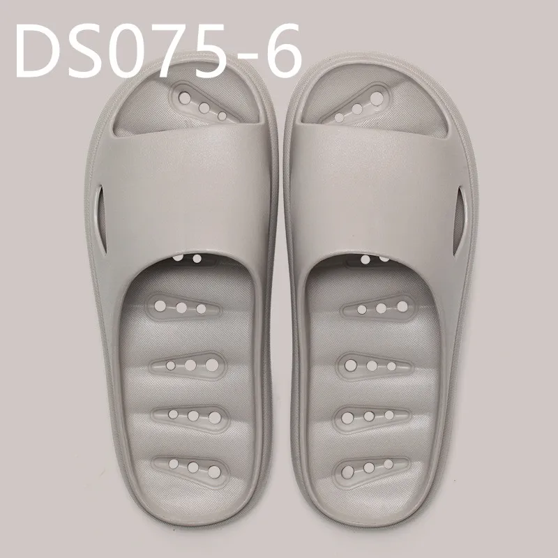 

Indoor bathroom bath non-slip hollow-out water leak quick dry soft bottom couple summer slippers DS075