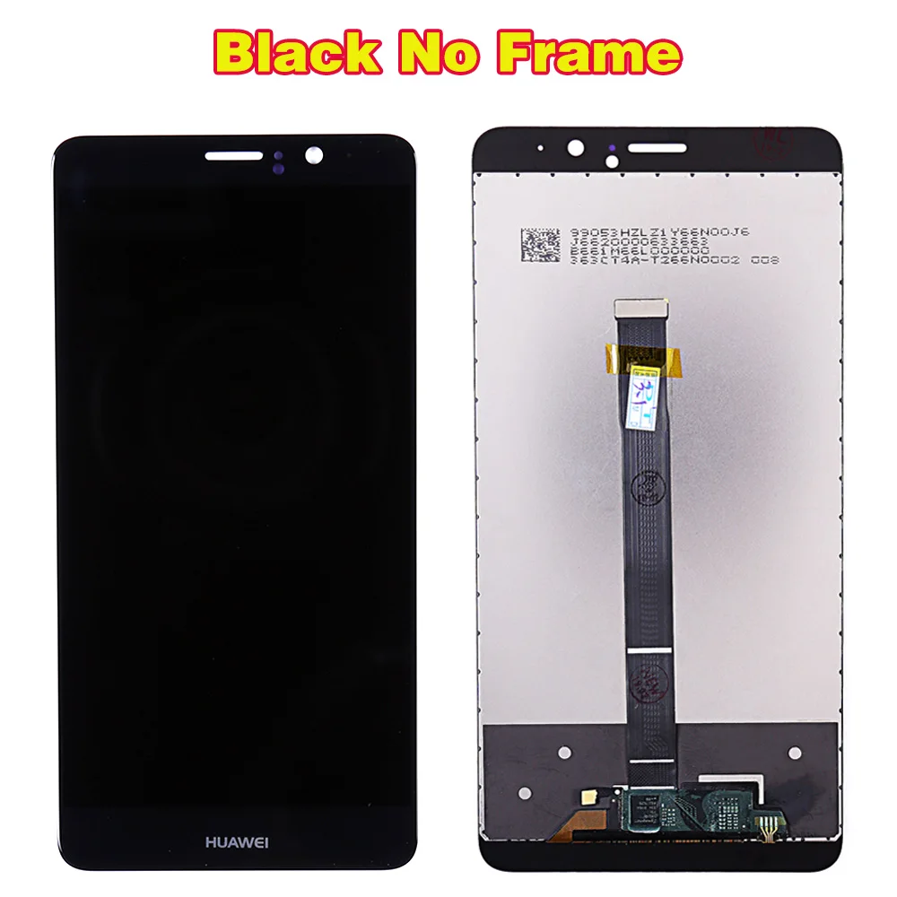 Black Without Frame Huawei mate 9 ips 5,9 дюймов ЖК-дисплей кодирующий преобразователь сенсорного экрана в сборе 1920*1080 рамка с бесплатным инструментом и стеклянной пленкой - Цвет: Black Without Frame