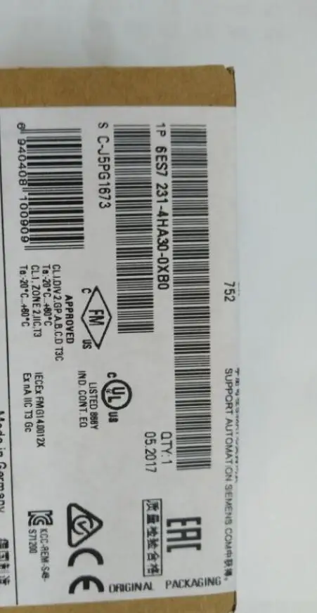

PLC S7-1200 6ES7231-4HA30-0XB0 1AI 10