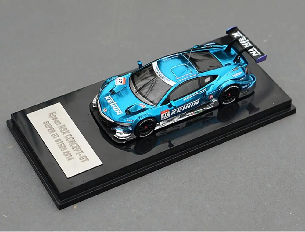 1/64 Honda NSX CONCEPT GT GT500 гоночный автомобиль #17 коллекционные модели автомобилей