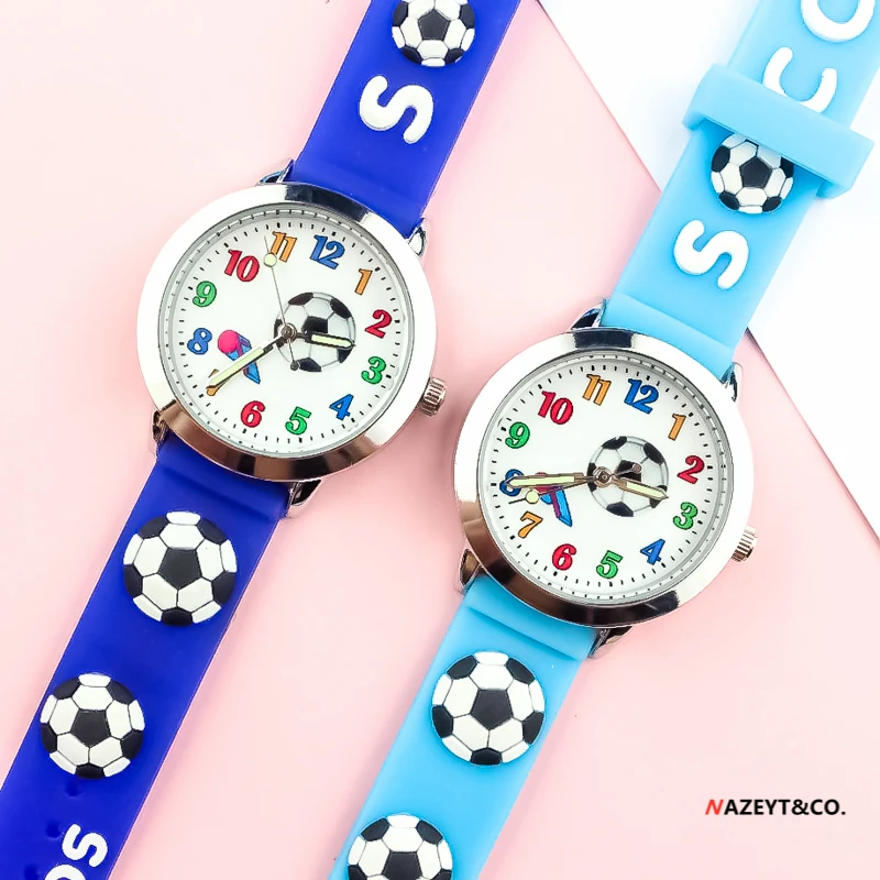 Детский силиконовый 3D свисток для игры в футбол | Наручные часы