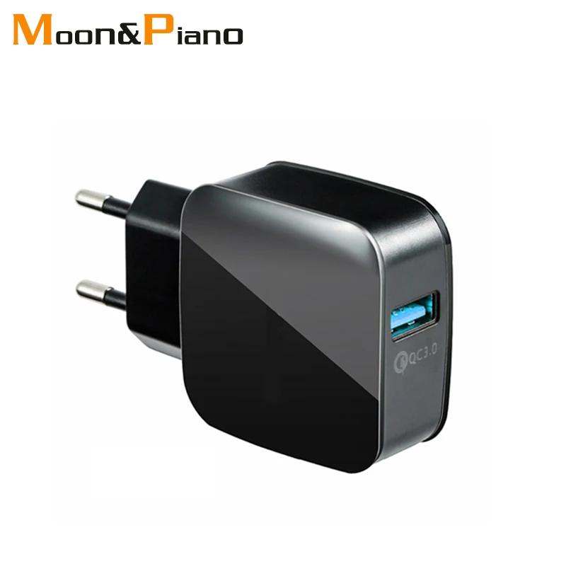 QC3.0 Быстрая зарядка 3 0 для мобильных телефонов EU US Plug настенное USB зарядное