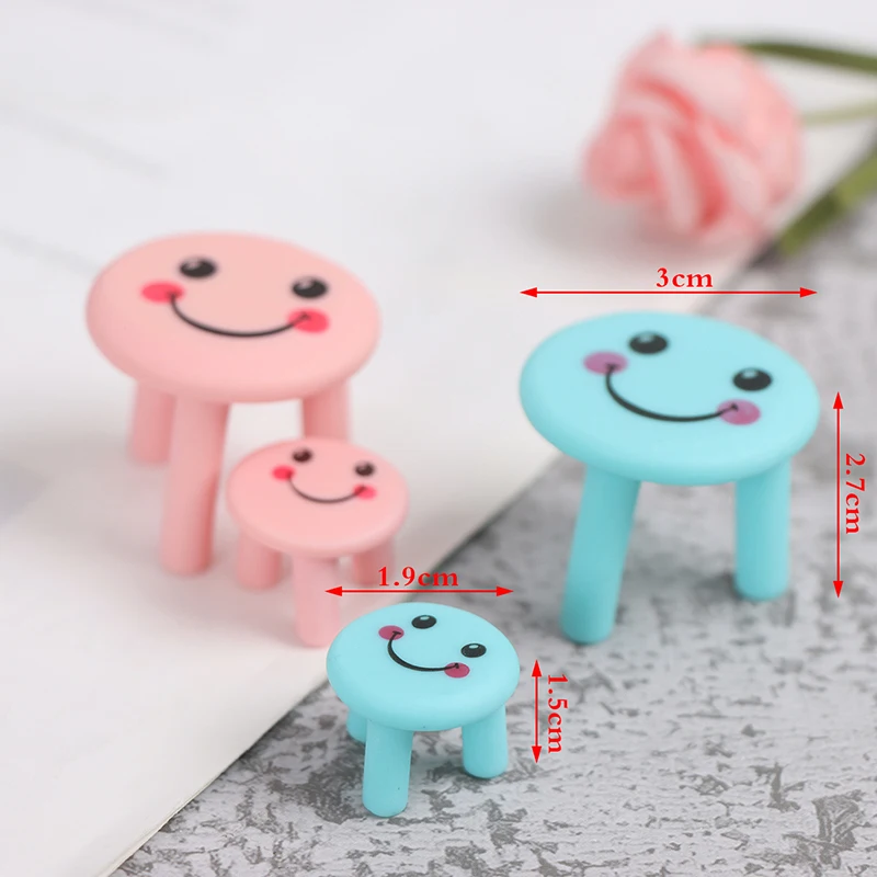 

1:12 Dollhouse Miniature Stool Simulation Chair Furniture Model Doll Decor Toy