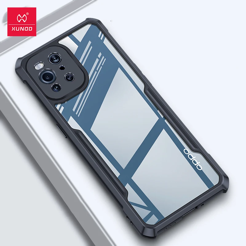 Чехол для OPPO Find X3 чехол Pro телефона Xundd противоударный прозрачный защитный с