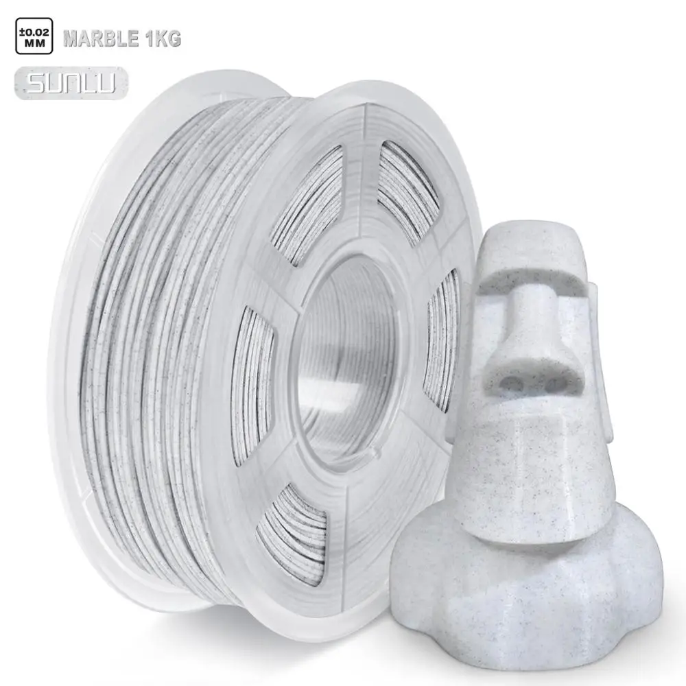 Нить для 3D-принтера мраморная PLA 1 75 мм кг | Компьютеры и офис