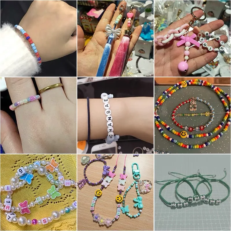 

DIY Bracelet Bracelet Earrings Jewelry Making Accessories 2/3/4mm Small Glass Seed Bead Box Czech Crystal Charm Beads Set For