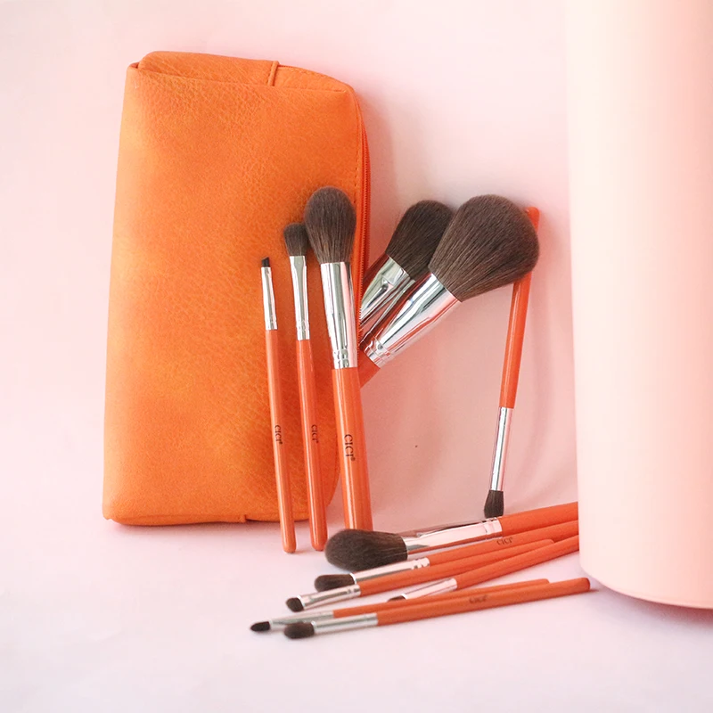 

12Pcs Makeup Brushes Tool Set Cosmetic Powder Eye Shadow Foundation Blush Blending Beauty Make Up Brush Maquiagem