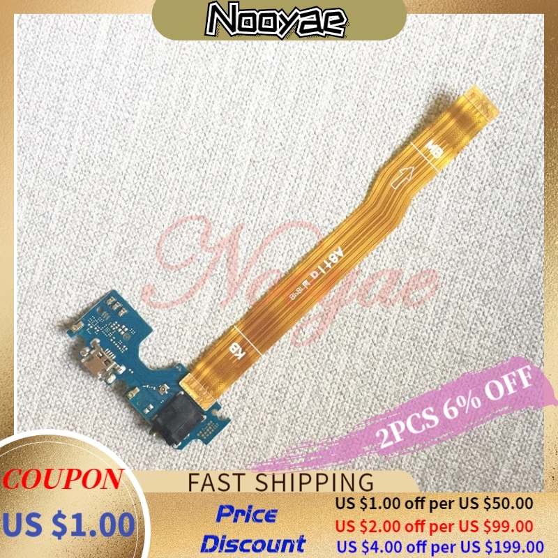 

Для Asus ZenFone Max Pro M2 ZB630KL порт для зарядной USB док-станции зарядное устройство подключить главную плату микрофон аудио Джек гибкий кабель