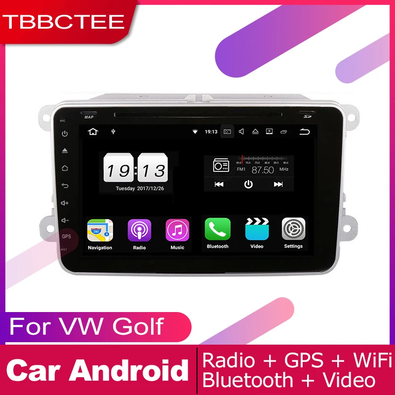 TBBCTEE android автомобильный dvd gps мультимедийный плеер для Volkswagen VW Golf MK6 2008 ~ 2014