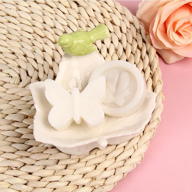 Банное мыло в форме бабочки для лица эфирное масло свадебные сувениры вечерние