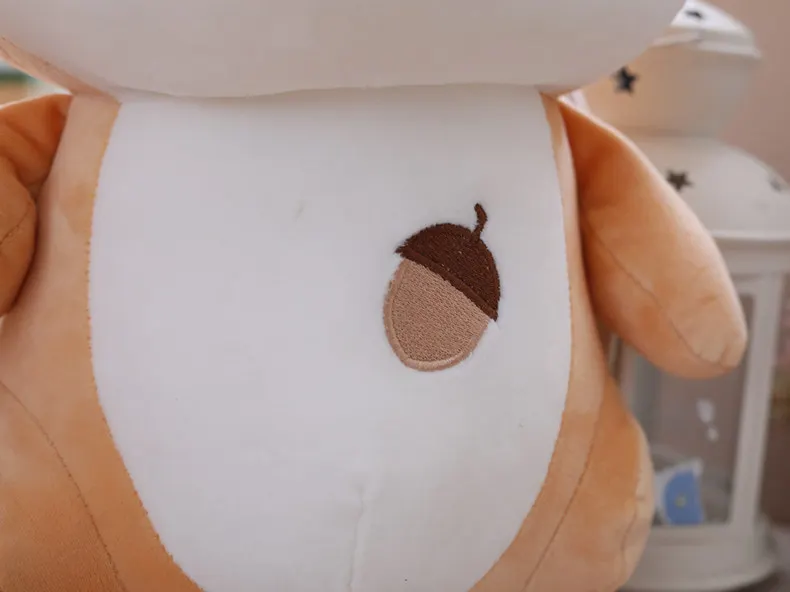 

Lovely Plush Squirrel Soft Appease Mini Playmate Doll Baby Toy Kids Toys Pillow Stuffed Gift To Children HJM